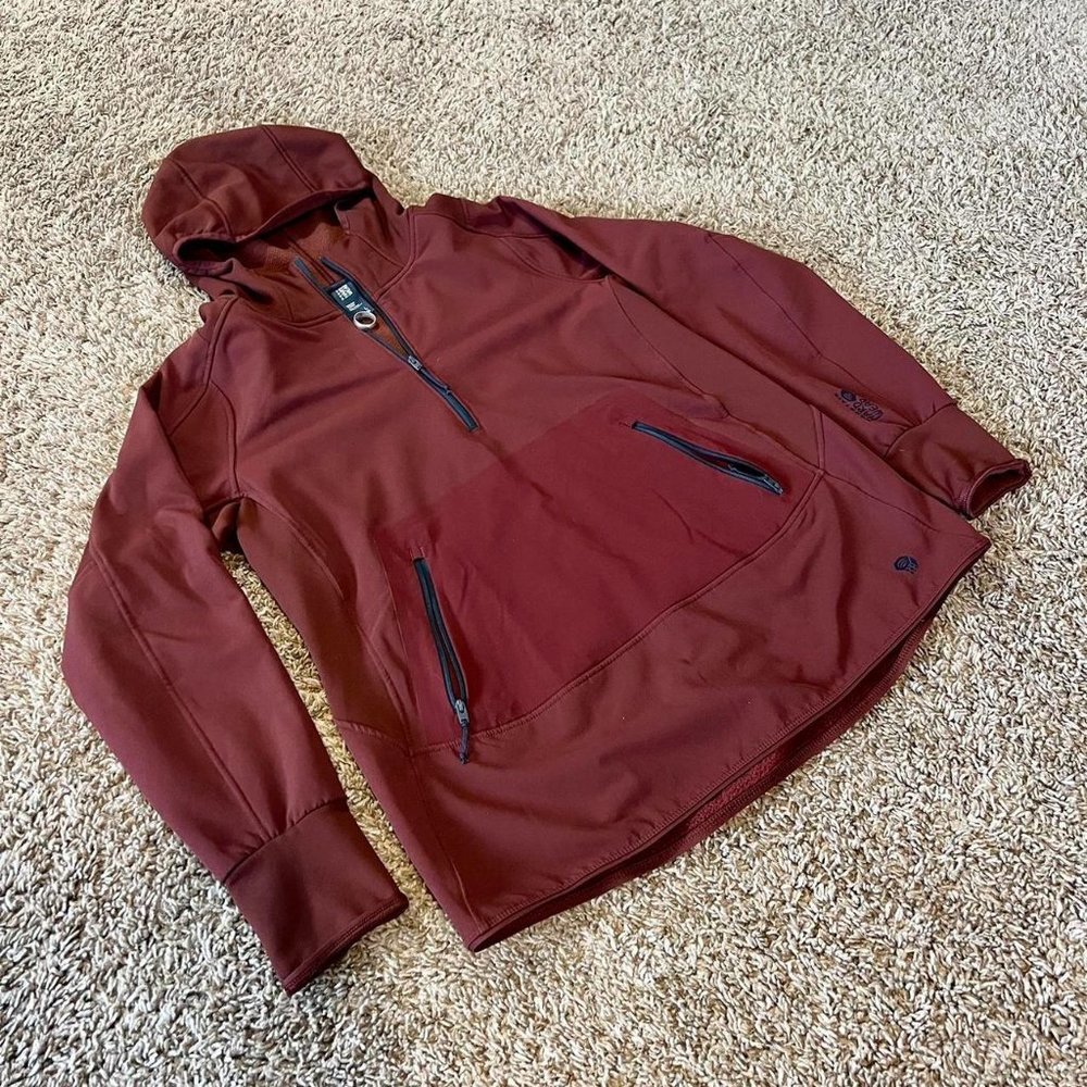Mountain Hardwear Women's Frostzone Hybrid 1/2 Zip Hoody Size Large